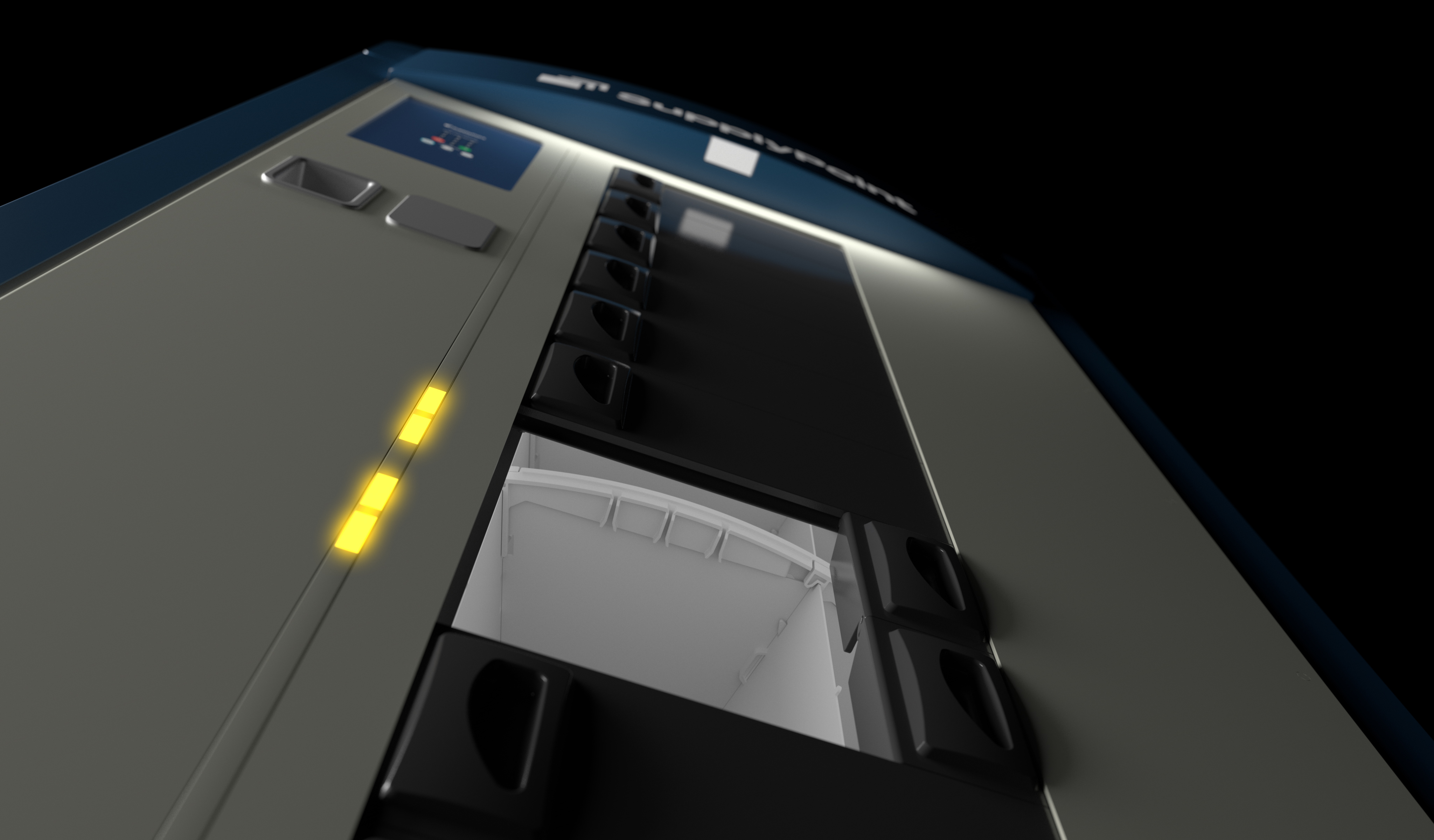 RotoFlex - Up - LEDs de porta aberta