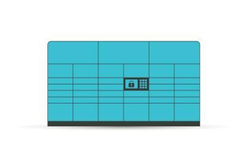 Graphic image of generic locker