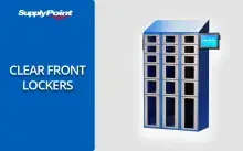 Clear Front Locker